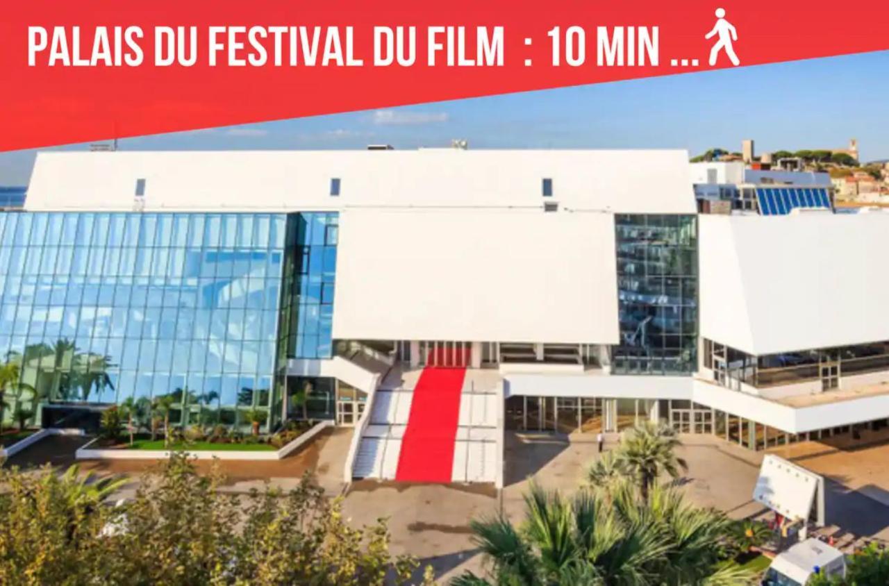 La Diva Du Festival - 10 Mn A Pied Palais & Plages - Cosy & Calme - Clim - Wifi Cannes Buitenkant foto